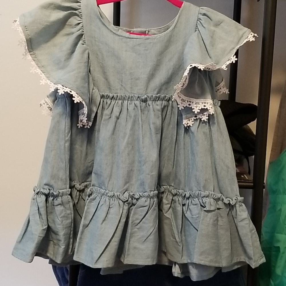 Denim dress
